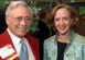 Elliot Wolk '57 with President Susan Hockfield